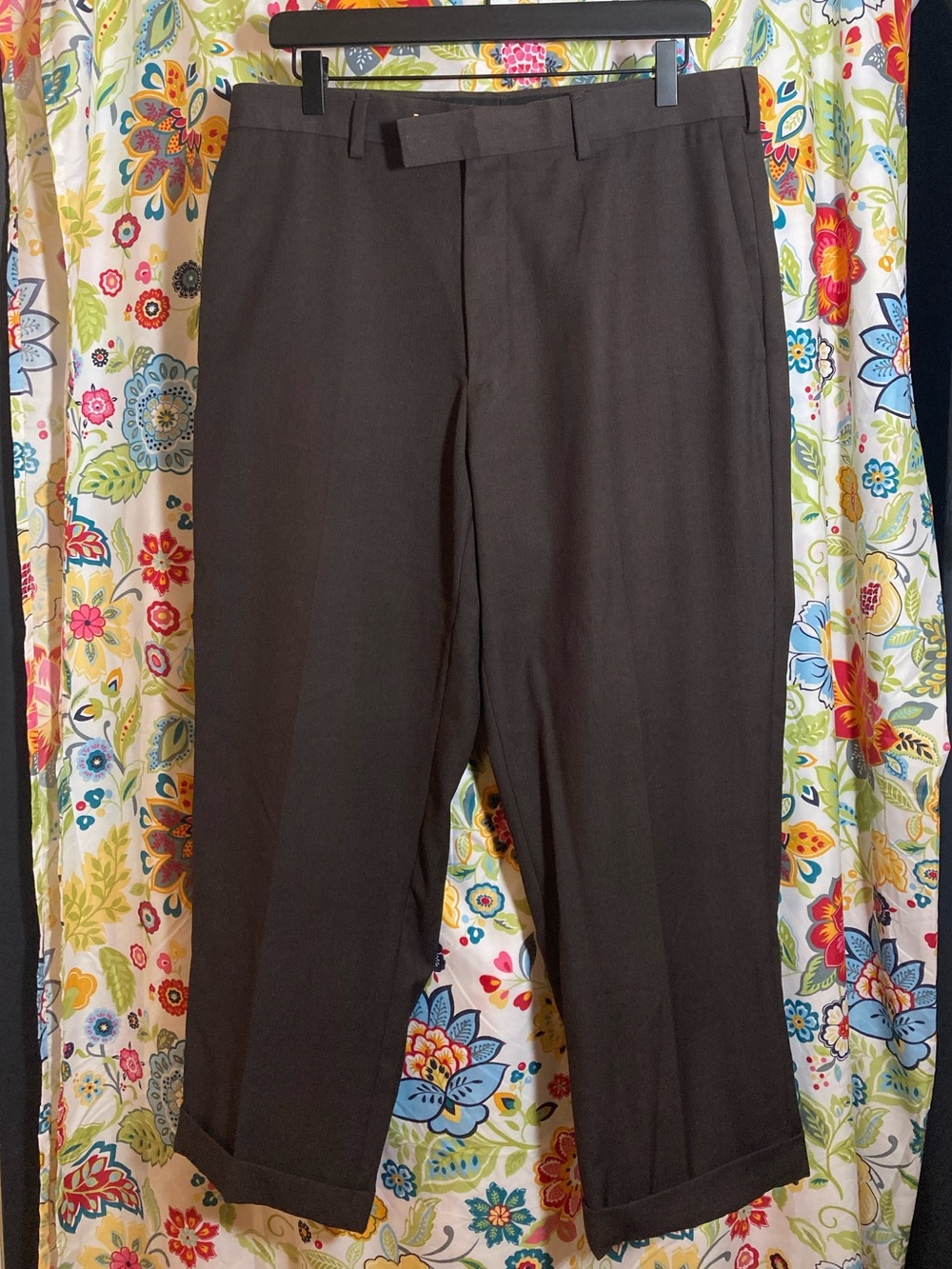 Perry Ellis Portfolio Men's Brown Dress Pants Size W33 L26